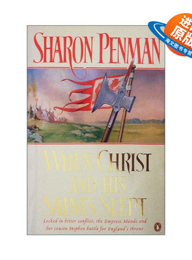 英文原版 When Christ and His Saints Slept 基督与圣徒沉睡时 Sharon Penman历史小说 金雀花王朝系列 英文版 进口英语原版书籍