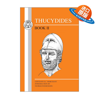 原版 Thucydides Book II 希腊语文本系列 修昔底德伯罗奔尼撒战争史 卷2 E.C. Marchant 进口原版书籍
