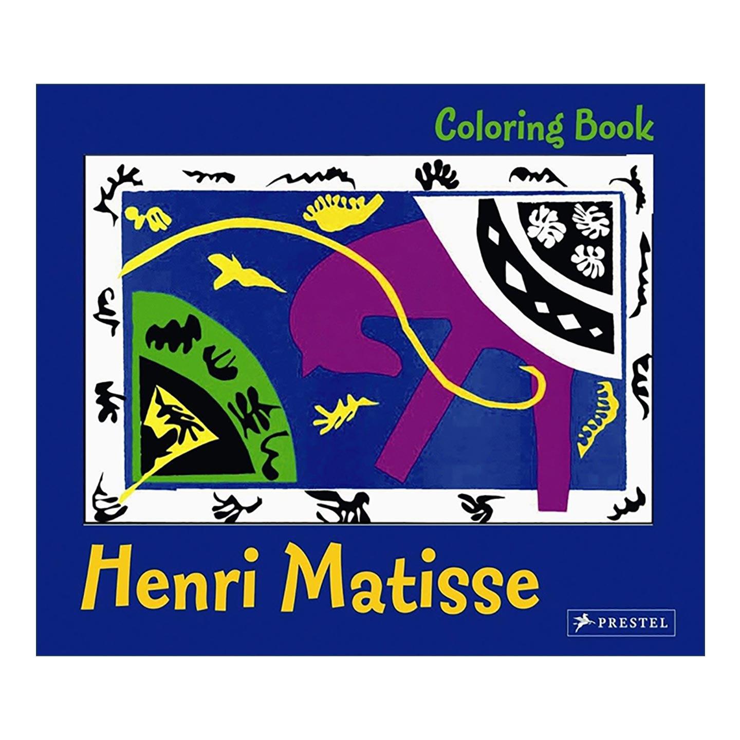 英文原版 Coloring Book Henri Matisse 亨利马蒂斯涂色书 儿童艺术启蒙 英文版 进口英语原版书籍