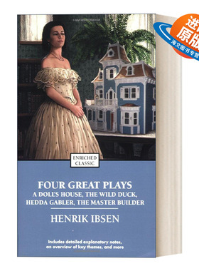 英文原版 Four Great Plays of Henrik Ibsen 有罪的我们 易卜生四大戏剧 Enriched Classics系列 英文版 进口英语原版书籍
