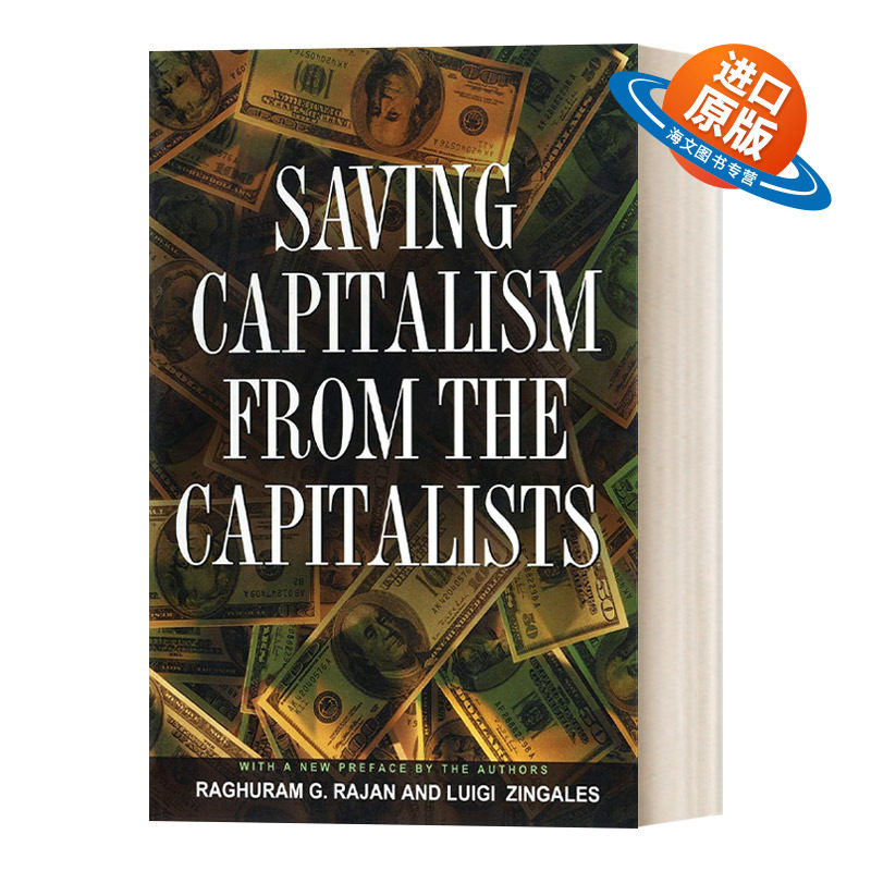 英文原版 Saving Capitalism from the Capitalists 从资本家手中拯救资本主义 Raghuram G. Rajan 英文版 进口英语原版书籍