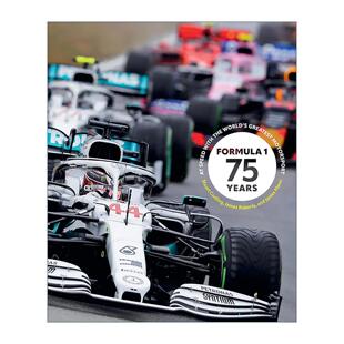世界上伟大 Formula F1一级方程式 英文原版 赛车运动 进口英语原版 英文版 书籍 Years 精装 75周年