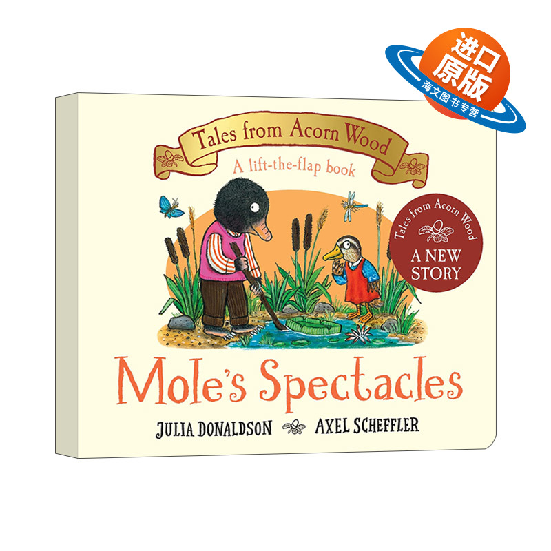 英文原版 Tales from Acorn Wood Mole s Spectacles 橡树林的故事 鼹鼠的眼睛 英文版 进口英语原版书籍儿童外文书