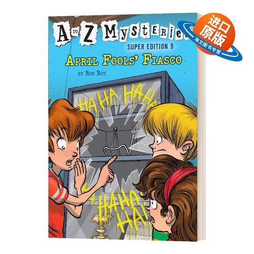 英文原版 April Fools' Fiasco 愚人节的惨败 神秘案件特别版9 A to Z Mysteries Super Edition 9 英文版 进口英语原版书籍