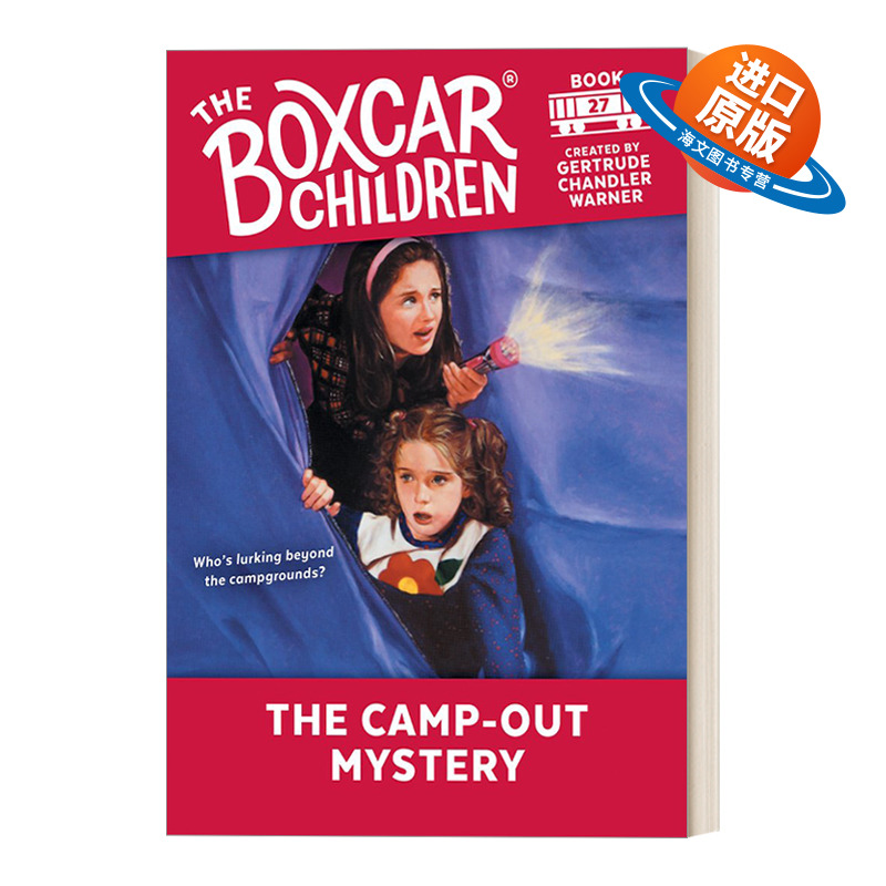 英文原版 #27 The Camp-Out Mystery 棚车少年27 英文版 进口英语原版书籍