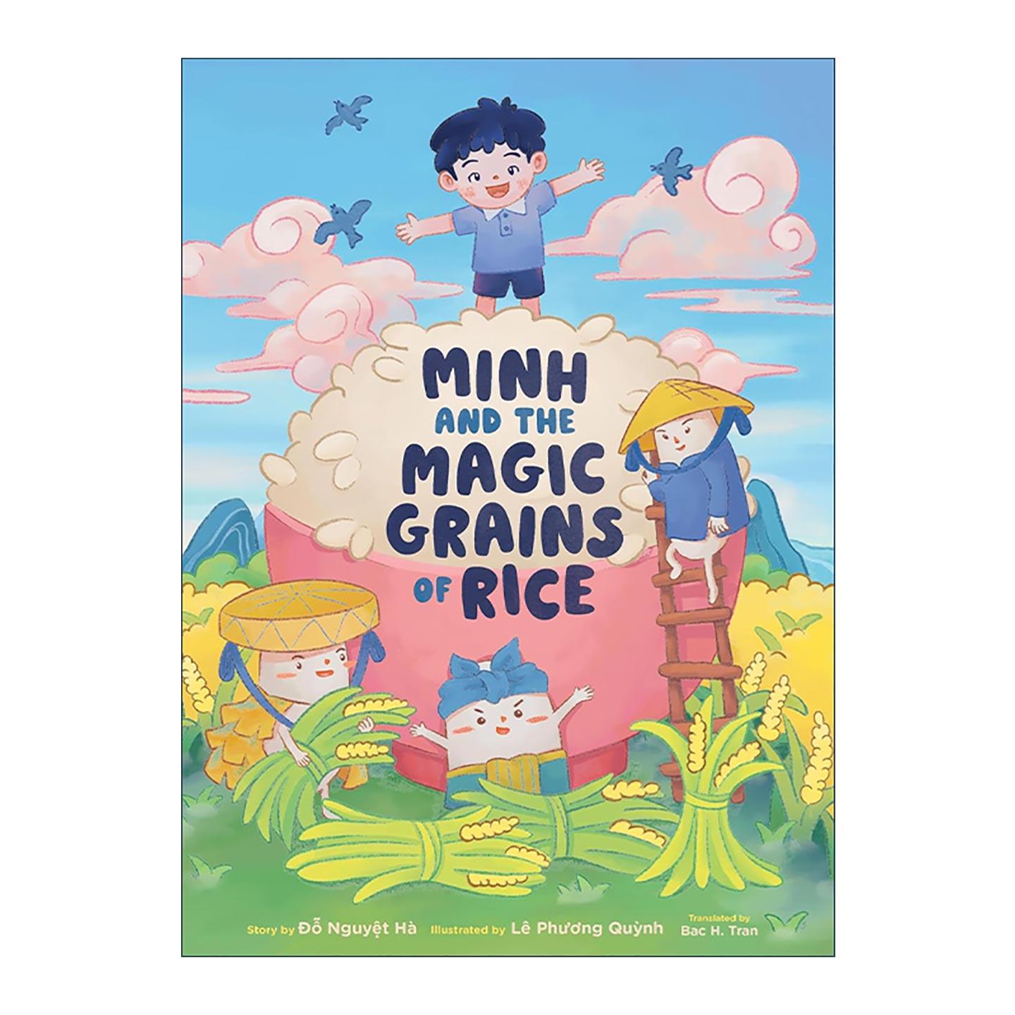 英文原版 Minh and the Magic Grains of Rice 阿明与魔法稻米 精装图画书 英文版 进口英语原版书籍