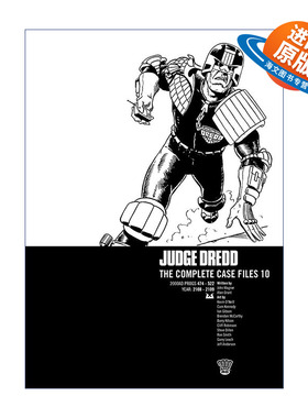 英文原版 Judge Dredd Case File 10 特警判官 漫画合集10 英文版 进口英语原版书籍