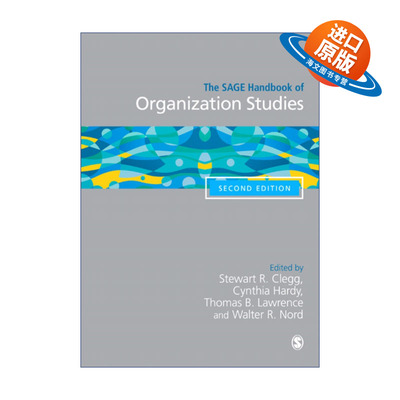 英文原版 The SAGE Handbook of Organization Studies SAGE组织研究手册 Stewart Clegg 英文版 进口英语原版书籍