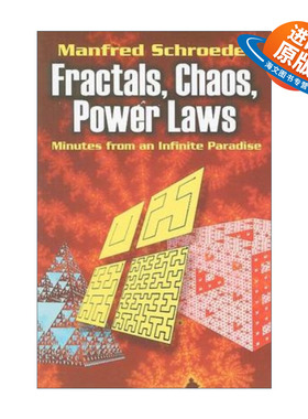 英文原版 Fractals Chaos Power Laws 分形 混乱 幂定律 Manfred Schroeder 英文版 进口英语原版书籍