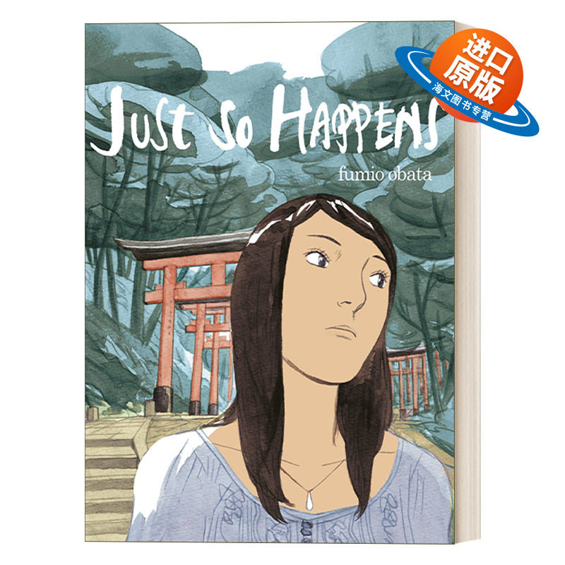 英文原版 Just So Happens 就这么发生了 小幡文男漫画 精装 英文版 进口英语原版书籍