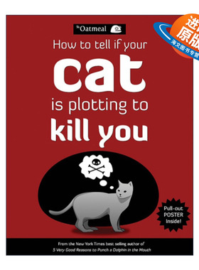 英文原版 How to Tell If Your Cat Is Plotting to Kill You 你的猫正在密谋干掉你 英文版 进口英语原版书籍