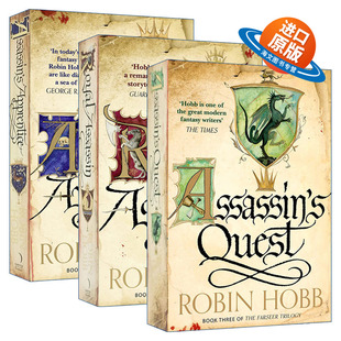 英文原版小说 The Farseer Trilogy 刺客正传3册 罗宾·霍布 刺客学徒 皇家刺客 刺客任务 英文版 进口英语原版书籍