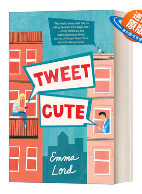 英文原版 Tweet Cute A Novel 可爱的鸣叫 青春浪漫小说 英文版 进口英语原版书籍