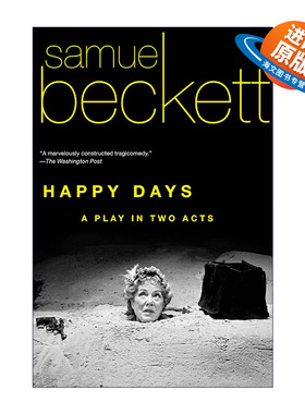 英文原版 Happy Days 开心的日子 戏剧 诺贝尔文学奖得主Samuel Beckett塞缪尔·贝克特 英文版 进口英语原版书籍