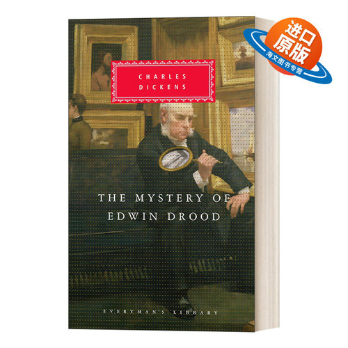 英文原版 The Mystery of Edwin Drood 德鲁德疑案 人人图书馆精装收藏版 Charles Dickens查尔斯·狄更斯 英文版 进口英语书籍