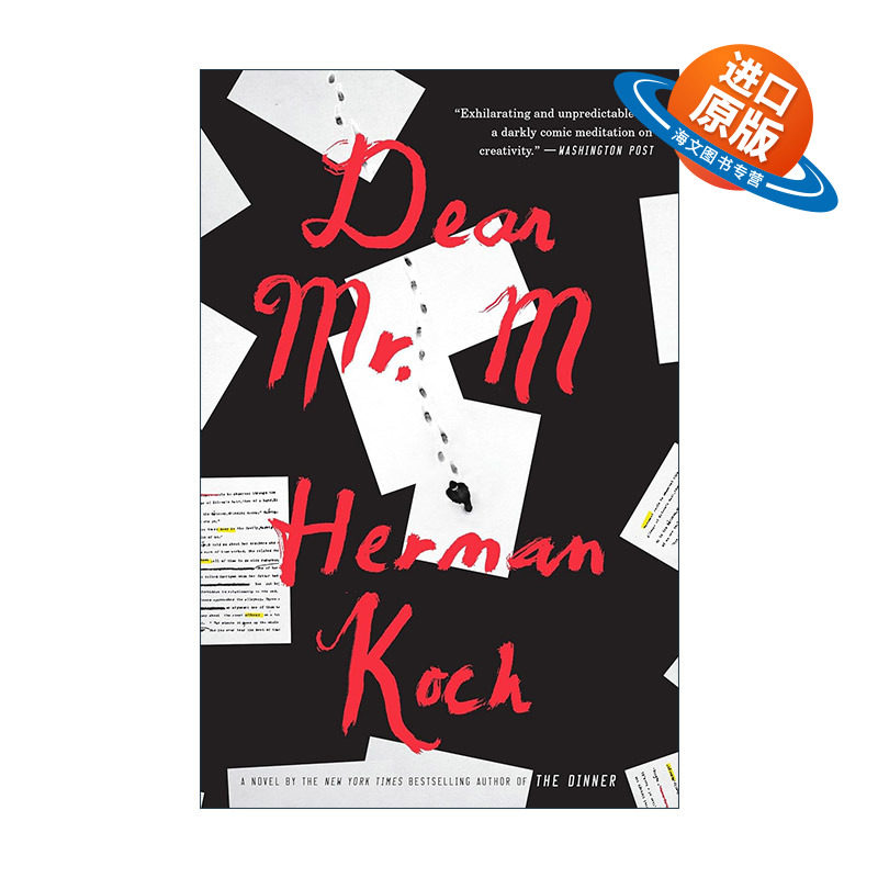 英文原版 Dear Mr. M 亲爱的M先生 悬疑小说 夏日尽处作者Herman Koch英文版 进口英语原版书籍