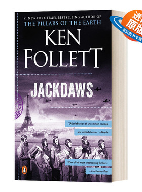 英文原版小说 Jackdaws 寒鸦行动 英文版 进口英语原版书籍