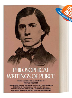 英文原版 Philosophical Writings of Peirce  皮尔斯的哲学著作 英文版 进口英语原版书籍