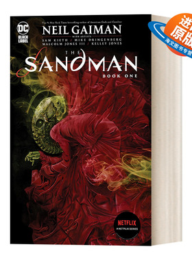 英文原版 The Sandman Book One 睡魔合辑卷一 1-20 DC漫画 黑标 Netflix美剧原著 Neil Gaiman尼尔盖曼 英文版 进口英语原版书籍