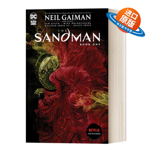 Gaiman尼尔盖曼 Sandman 睡魔合辑卷一 One 英文原版 Neil 英文版 Netflix美剧原著 Book 黑标 DC漫画 书籍 进口英语原版 The