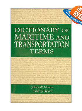英文原版 Dictionary of Maritime and Transportation Terms 海运术语词典 完整海事指南 Gerald H. Ullman 进口英语原版书籍