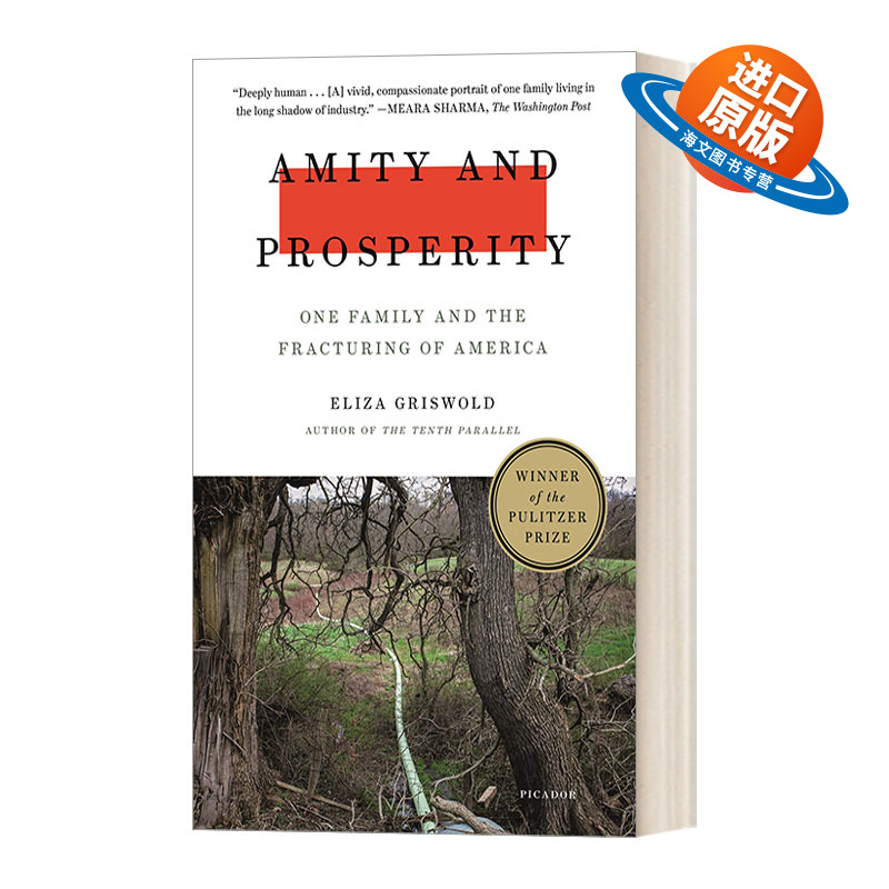 英文原版 Amity and Prosperity 压裂的底层 2019普利策奖 英文版 进口英语原版书籍