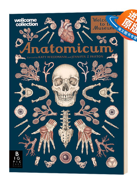 欢迎来到博物馆系列 解剖馆 英文原版 Anatomicum Welcome To The Museum 精装大开本 青少年英语科普入门读物 英文版进口书籍