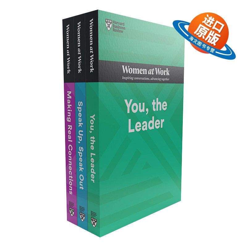 英文原版 HBR Women at Work Series Collection 3 Books 哈佛商业评论女性工作系列 3本盒装套装 英文版 进口英语原版书籍
