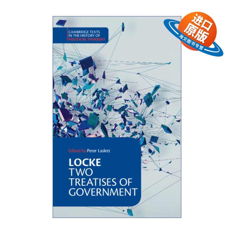 英文原版 Locke Two Treatises of Government Student edition 约翰·洛克 政府论 剑桥政治思想史文本系列 进口英语原版书籍
