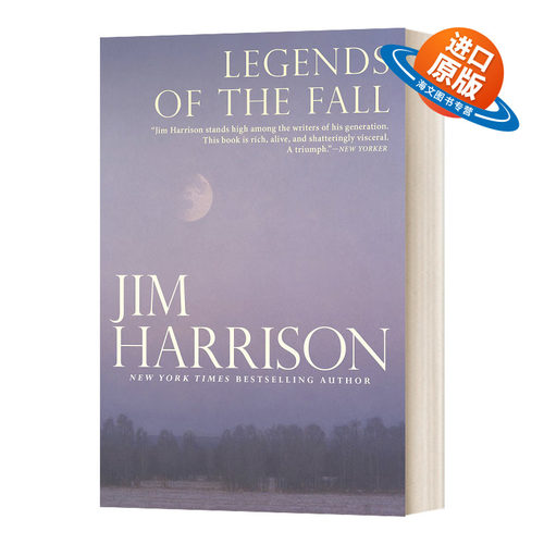 英文原版 Legends of the Fall 秋日传奇 美国文学中篇小说经典 吉姆·哈里森 Jim Harrison 经典文学 英文版 进口英语原版书籍