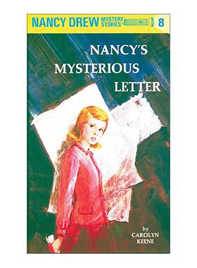 英文原版 Nancy Drew 08 Nancy's Mysterious Letter 南希德鲁系列8 南希的神秘信件 儿童悬疑推理小说 Carolyn Keene 精装 英文版