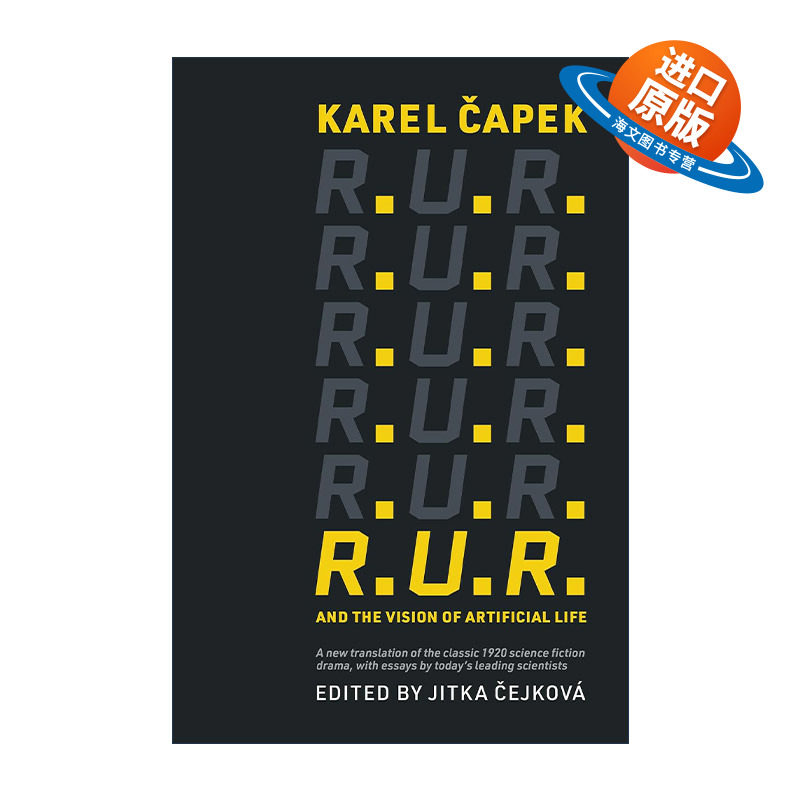 英文原版 R.U.R and the Vision of Artificial Life The MIT Press 万能机器人与人工生命的愿景 Karel Capek卡雷尔·恰佩克 戏剧