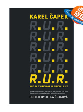 英文原版 R.U.R and the Vision of Artificial Life The MIT Press 万能机器人与人工生命的愿景 Karel Capek卡雷尔·恰佩克 戏剧