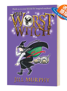 英文原版 The Worst Witch 坏女巫魔法学校1 女巫学校故事系列 英文版儿童外文书