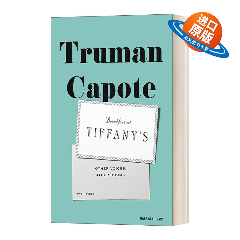 英文原版小说 Breakfast at Tiffany's and Other Voices Other Rooms 蒂凡尼早餐 Truman Capote杜鲁门卡波特 英文版 进口英语书图片