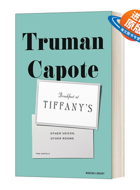英文原版小说 Breakfast at Tiffany's and Other Voices Other Rooms 蒂凡尼早餐 Truman Capote杜鲁门卡波特 英文版 进口英语书