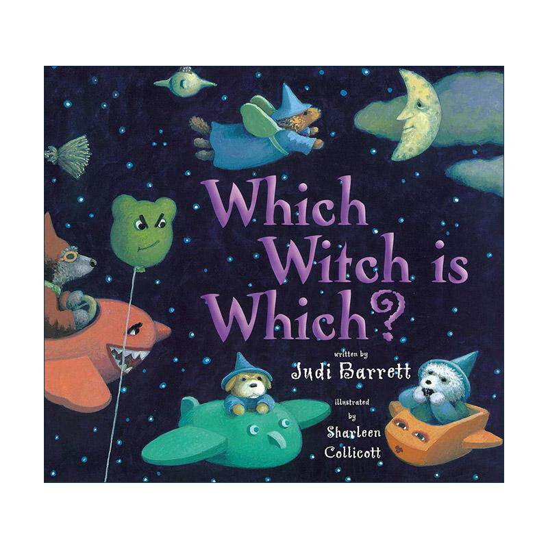 英文原版 Which Witch is Which 哪个是哪个 精装图画书 英文版 进口英语原版书籍
