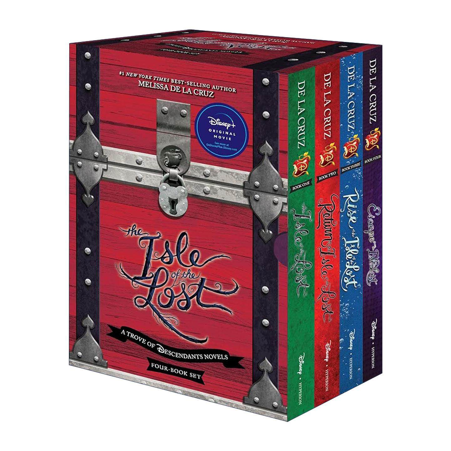 英文原版 Isle of the Lost Paperback Box Set The Descendants 后裔 迷失岛系列 4册盒装套装 迪士尼儿童奇幻小说 英文版