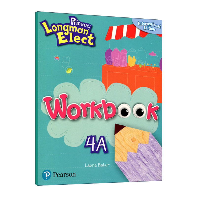 英文原版 Primary Longman Elect Workbook 4A 培生朗文小学英语练习册 英文版 进口英语原版书籍
