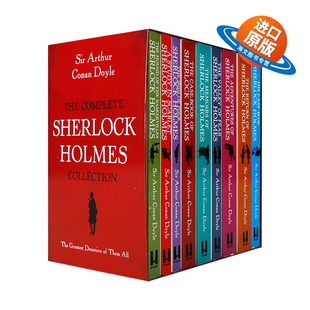 英文原版 The Complete Sherlock Holmes Collection 福尔摩斯探案全集9本盒装 英文版 进口英语原版书籍