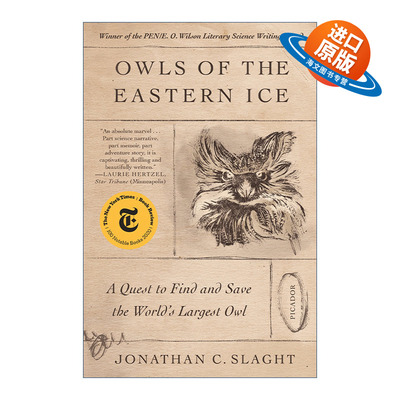 英文原版 Owls of the Eastern Ice 远东冰原上的猫头鹰 寻找和拯救世界上大的猫头鹰 英文版 进口英语原版书籍