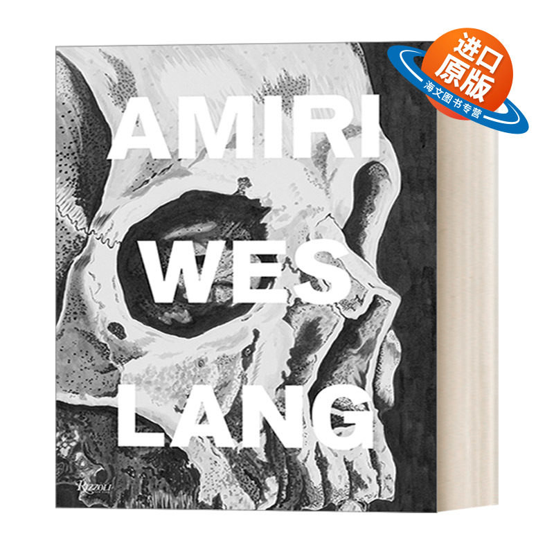 英文原版 AMIRI Wes Lang 迈克·阿米里与韦斯·朗 秋冬时尚服装设计记录 洛杉矶街头文化 精装图册 英文版 进口英语原版书籍