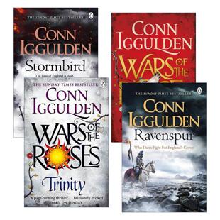 英文原版 Wars of the Roses 玫瑰战争1-4册 康恩·伊古尔登 畅销历史小说 英文版 进口英语原版书籍