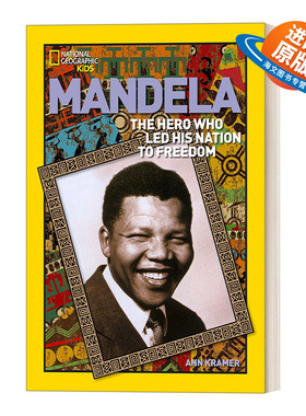 英文原版 Mandela 曼德拉 美国国家地理名人传记World History Biographies儿童科普百科 英文版 进口英语原版书籍