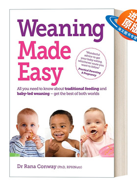 英文原版 Weaning Made Easy 让孩子断奶变得轻松容易 英文版 进口英语原版书籍