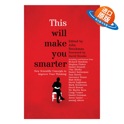 英文原版 This Will Make You Smarter 那些让你更聪明的科学新概念 约翰·布罗克曼 英文版 进口英语原版书籍