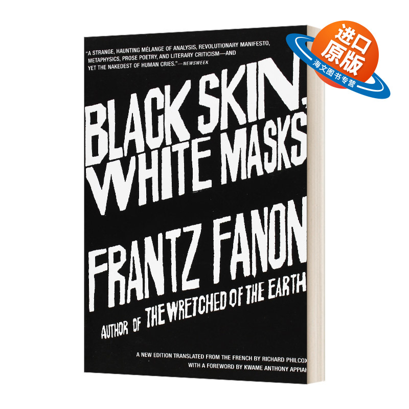 英文原版 Black Skin White Masks 黑皮肤 白面具 英文版 法农 Frantz Fanon 进口英语原版书籍