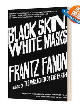 英文原版 Black Skin White Masks 黑皮肤 白面具 英文版 法农 Frantz Fanon 进口英语原版书籍