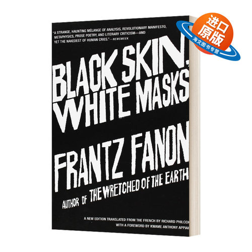 英文原版 Black Skin White Masks 黑皮肤 白面具 英文版 法农 Frantz Fanon 进口英语原版书籍