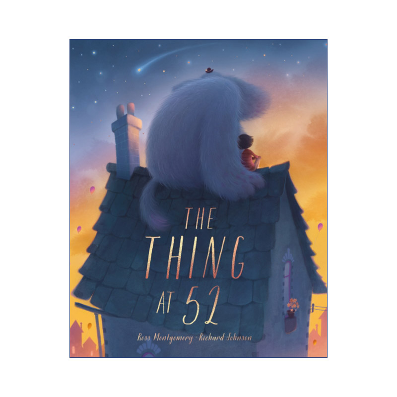 英文原版 The Thing at 52住52街的怪兽儿童动物绘本精装英文版进口英语原版书籍